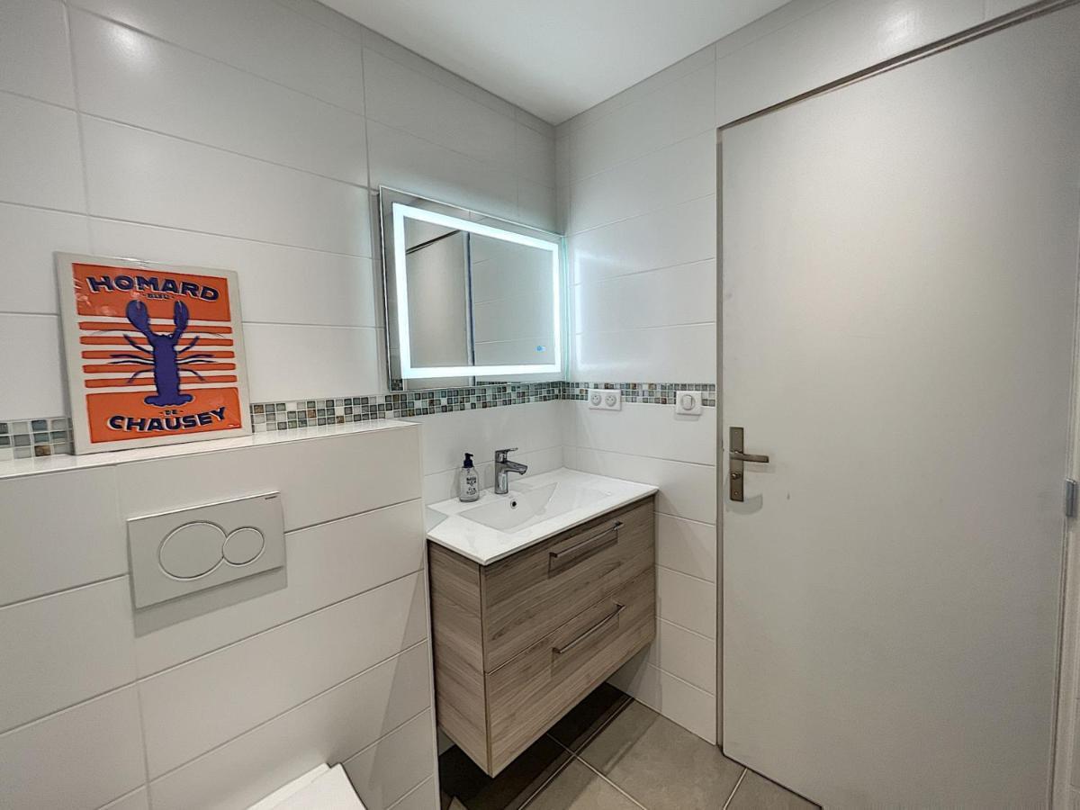 Charmant T2 En Front De Mer, 4 Pers., Ascenseur, Garage, Wi-Fi - Fr-1-361-383 Гранвиль Экстерьер фото