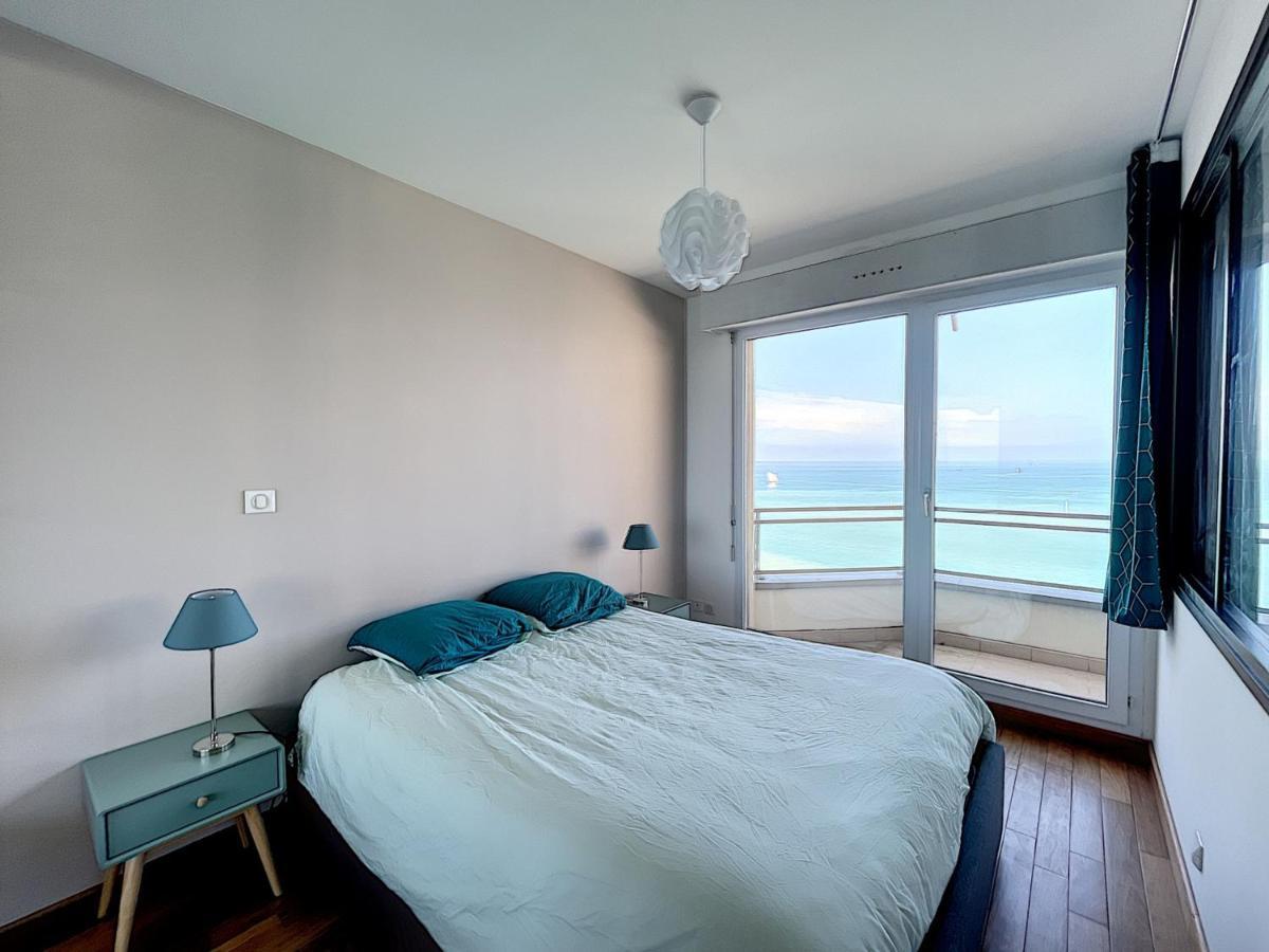 Charmant T2 En Front De Mer, 4 Pers., Ascenseur, Garage, Wi-Fi - Fr-1-361-383 Гранвиль Экстерьер фото