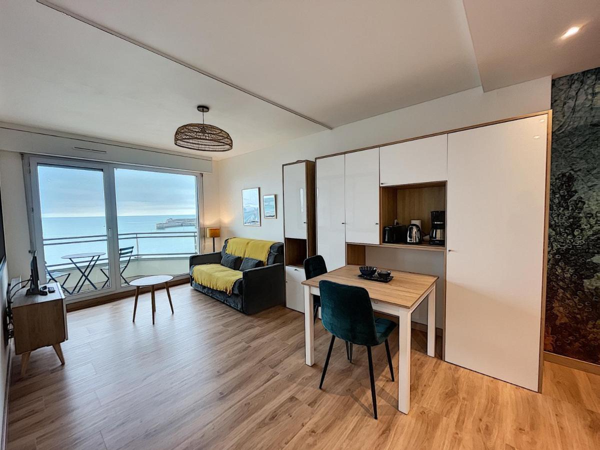 Charmant T2 En Front De Mer, 4 Pers., Ascenseur, Garage, Wi-Fi - Fr-1-361-383 Гранвиль Экстерьер фото